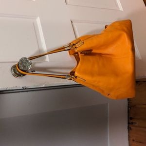 Coach orange peel bag